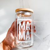 16 oz Beer Can Glass Mama