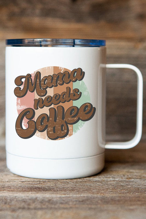 Coffee Mug Mama Needs Some Coffee Cup Coffee With Spoon Best Gift ,New