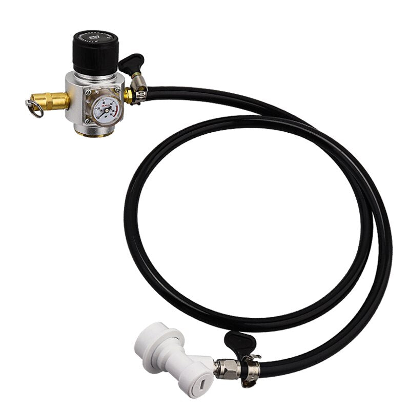 CO2 Regulator Beer Keg Pressure Relief Valve Brew Beer Gas Line