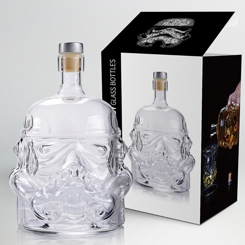 Star Wars Storm Trooper Crystal Decanter & Glass – Modern Wine Gifts
