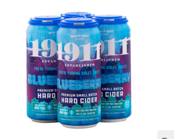 1911 - Blueberry 4PK CANS