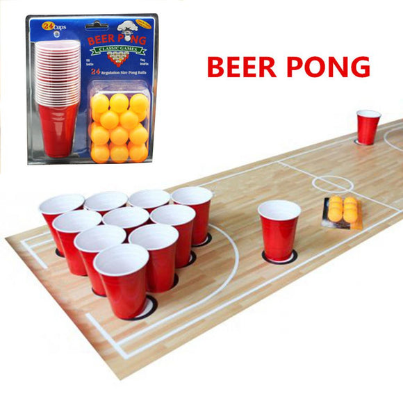 1 Set Entertainment Fun Party Ping Pong Game Party