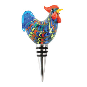 Rooster Glass Bottle Stopper by Twine®