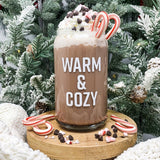 16 oz Beer Can Glass | Warm & Cozy