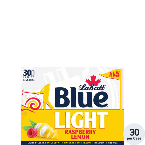 Labatt Blue - Raspberry Lemon 30 PK CANS