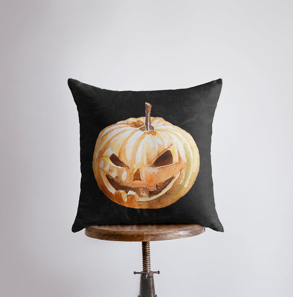 Jack O Lantern Pillow Cover | Fall Décor | Halloween Pillows |