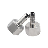8mm 13mm Hose Barb Tail 1/2" 3/4'' Npt Female Thread Connector Joint