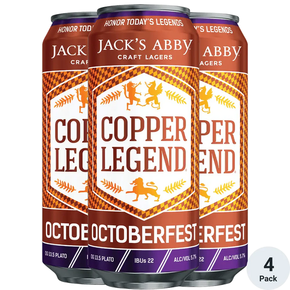 Jack’s Abby - Copper Legend 4PK CANS