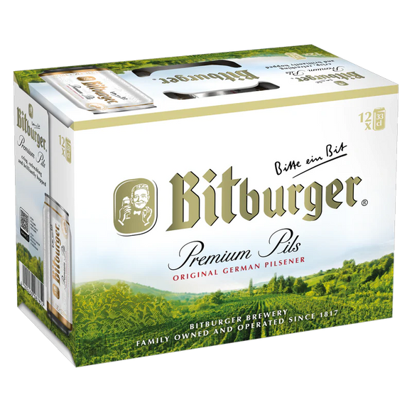 Bitburger - Premium Pils 12PK CANS