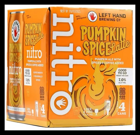 Left Hand - Pumpkin Spice Latte Nitro 4PK CANS