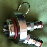 Ball Lock Mini Keg Tap Dispenser for Mini Beer Keg Stainless Steel