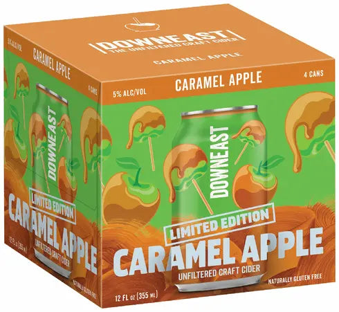 Downeast - Caramel Apple 4PK CANS