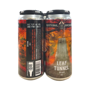 Rusty Rail - Leaf Tunnel Brown Ale 4PK CANS