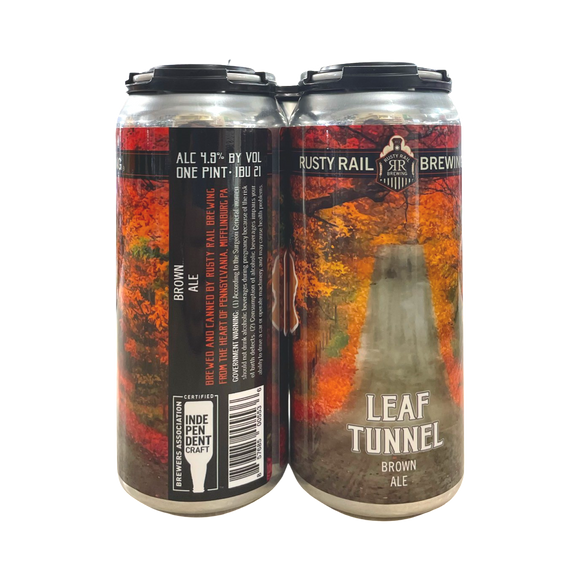 Rusty Rail - Leaf Tunnel Brown Ale Single CAN