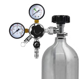 Professional Soda Water Co2 Regulator,0-120 Psi Soda Bottle Cylinder