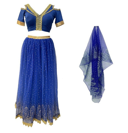 traditional arabian princess dress Little Princess Dress Arabian Kids Caftan Fancy Kidswear 40 Inches Length