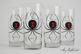 Black Widow Spider Glasses