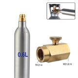 Aluminum Soda Bottle Cylinder | Co2 Cylinder Soda Maker | Co2 Cylinder