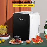 Vevor 10l Mini Fridge Car Refrigerator Portable Freezer Cooler And