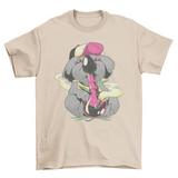 Koala Smoking Bong T-shirt