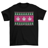 Weed Bong Ugly Sweater T-shirt