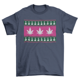 Weed Bong Ugly Sweater T-shirt