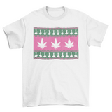 Weed Bong Ugly Sweater T-shirt