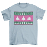 Weed Bong Ugly Sweater T-shirt