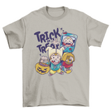 Children halloween costumes t-shirt