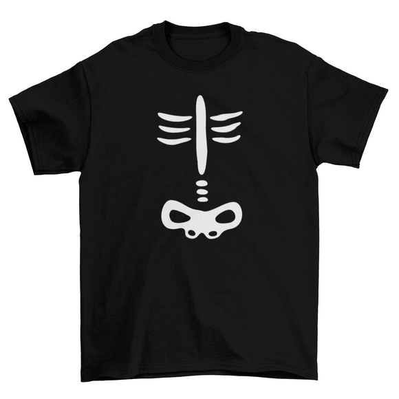 Halloween children skeleton t-shirt