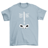 Halloween children skeleton t-shirt