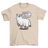 Ghost cow funny halloween t-shirt