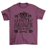 Happy halloween holiday t-shirt
