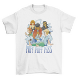 Weed friends t-shirt