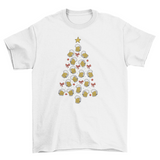 Christmas beer tree t-shirt