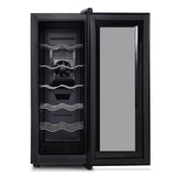 Devanti Wine Cooler 12 Bottle Thermoelectric Fridge Storage Chiller
