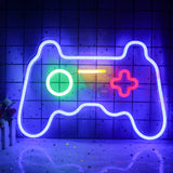 Wanxing Game Neon Sign Gamepad Shape LED Neon Lights Signs for Wall