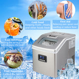 120W/40Lbs/115V/60Hz Stainless Steel Ice Maker