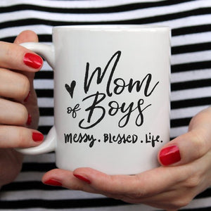 Blessed Mama Coffee Mug – The Veteran Mom