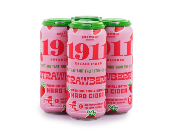 1911 - Strawberry 4PK CANS