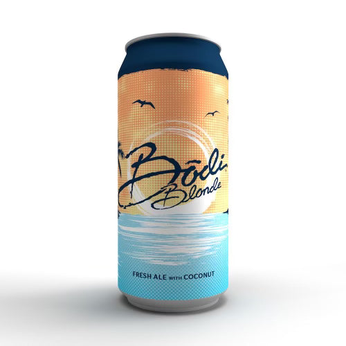 Hoboken Brewing - Bodi Blonde w/Coconut 4PK CANS