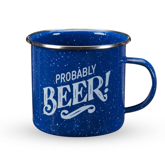 Probably Beer Enamel Mug by Foster & Rye™