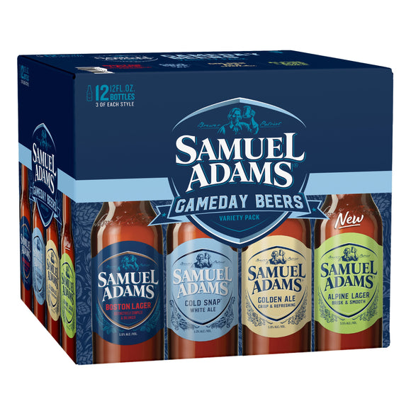 Samuel Adams - Gameday Beers Variety Pack 12PK BTL