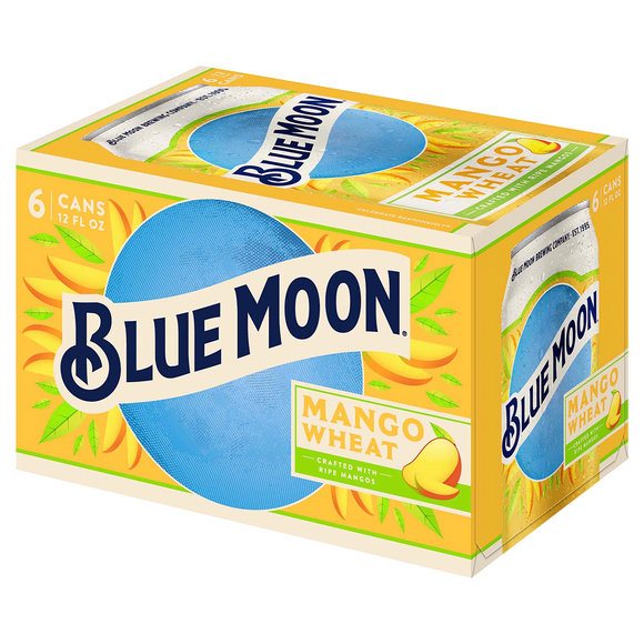 Blue Moon - Mango 6PK CANS