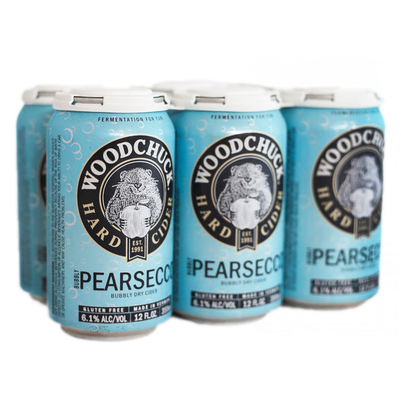 Woodchuck Cider - Pearsecco 6PK CANS - uptownbeverage