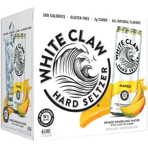 White Claw - Mango 6PK CANS