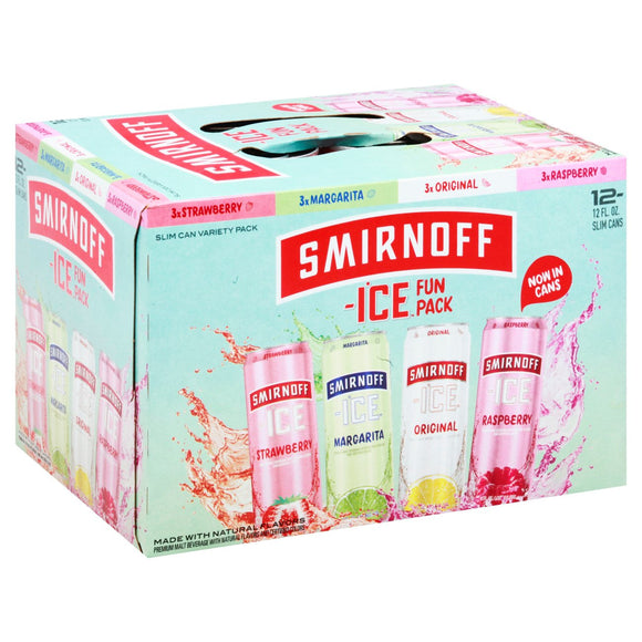 Smirnoff - ICE Fun Pack 12PK CANS