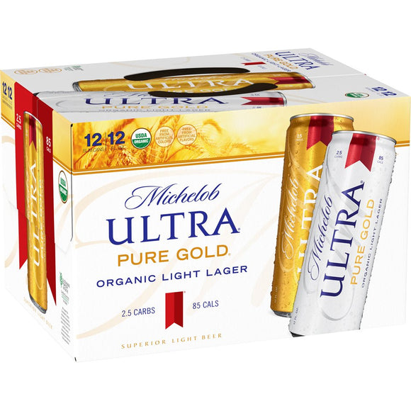 Michelob Ultra - Pure Gold 12PK CANS - uptownbeverage