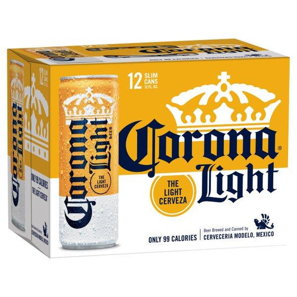 Corona Light - 12PK CANS1 - uptownbeverage