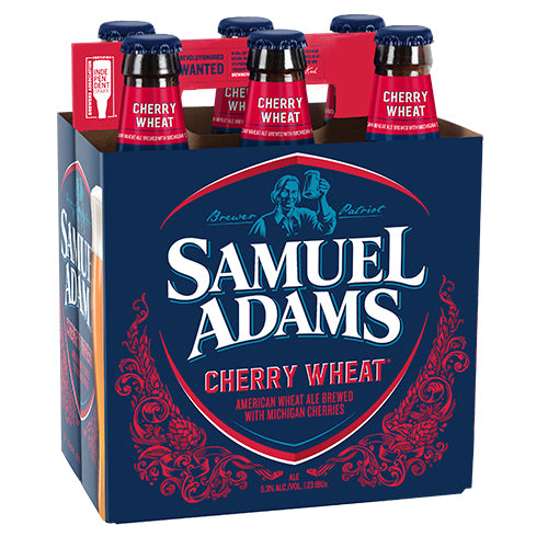Samuel Adams - Cherry Wheat 6PK BTL - uptownbeverage